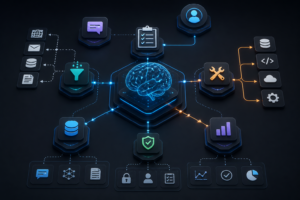 Custom AI Agent Development: Technical Architecture & Production Blueprint featured image