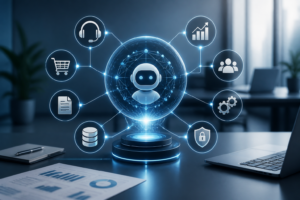 Custom AI Agents for Business: Strategic Evaluation & ROI Guide featured image