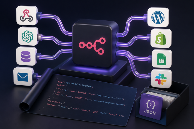 n8n Workflow Templates Free Download: Production Guide & Blueprint Library featured image